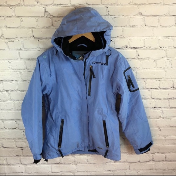 Spyder Jackets & Blazers - Spyder Dermizax 20,000 mm Insulated Blue Jacket Large